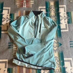 Cozy Robin Egg Blue Columbia Omni-Heat Pullover